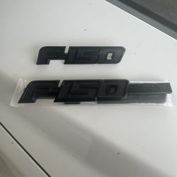Ford F150 Black Emblems Parts