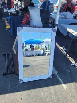Mirror White Wash Distressed-NEW