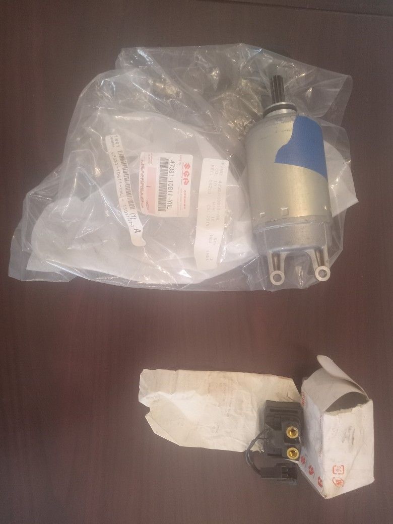 Suzuki Burgman Executive 650 Relay And Starter New Never Used
