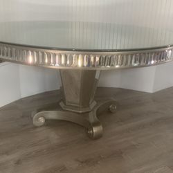 Glass & Mirror Dinning Table