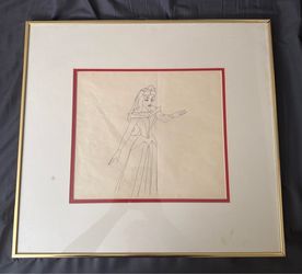 Sleeping Beauty original production drawing.