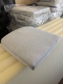Light Gray Outside Fabric Seat Cushion