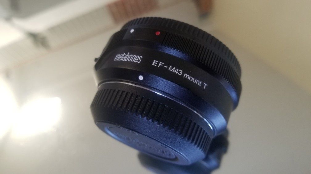 Metabones EF - M43 mount T adapter