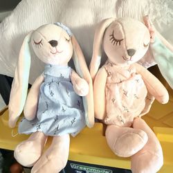 Small Bunny, Plush Toys, Eraser Stuffed Animal