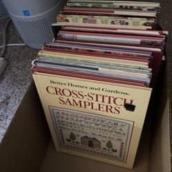Cross Stitch 19 Hard Cover Books