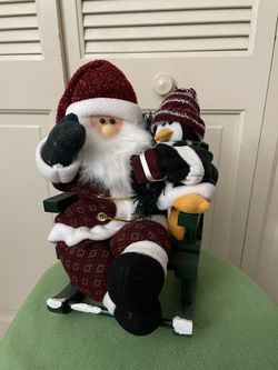 Santa In Rocking Chair