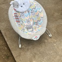 Fisher Price Musical Baby Bouncer W/ Optional Sun Visor( Replaceable.