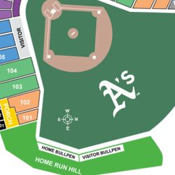Lawn Seats 50$ July 6 Th Giants Vs Athletics 
