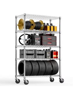 ❤️🔥 E) 5-Tier Heavy Duty Metal Storage Shelf