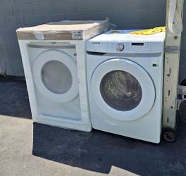 Washer and Dryer New Set