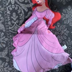 Disney Akkadian Baby Blanket And Ariel Book Pillow