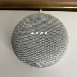 Google Home Mini Smart Speaker with Google Assistant - White / Gray H0A