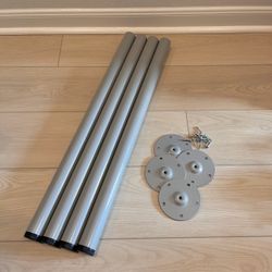 IKEA table legs set of 4 ADILS