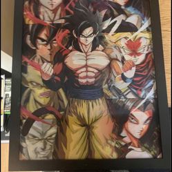 Dragon Ball Z / Super Lenticular Art Piece