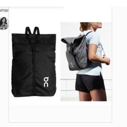 New On Running On Pack Backpack Black 