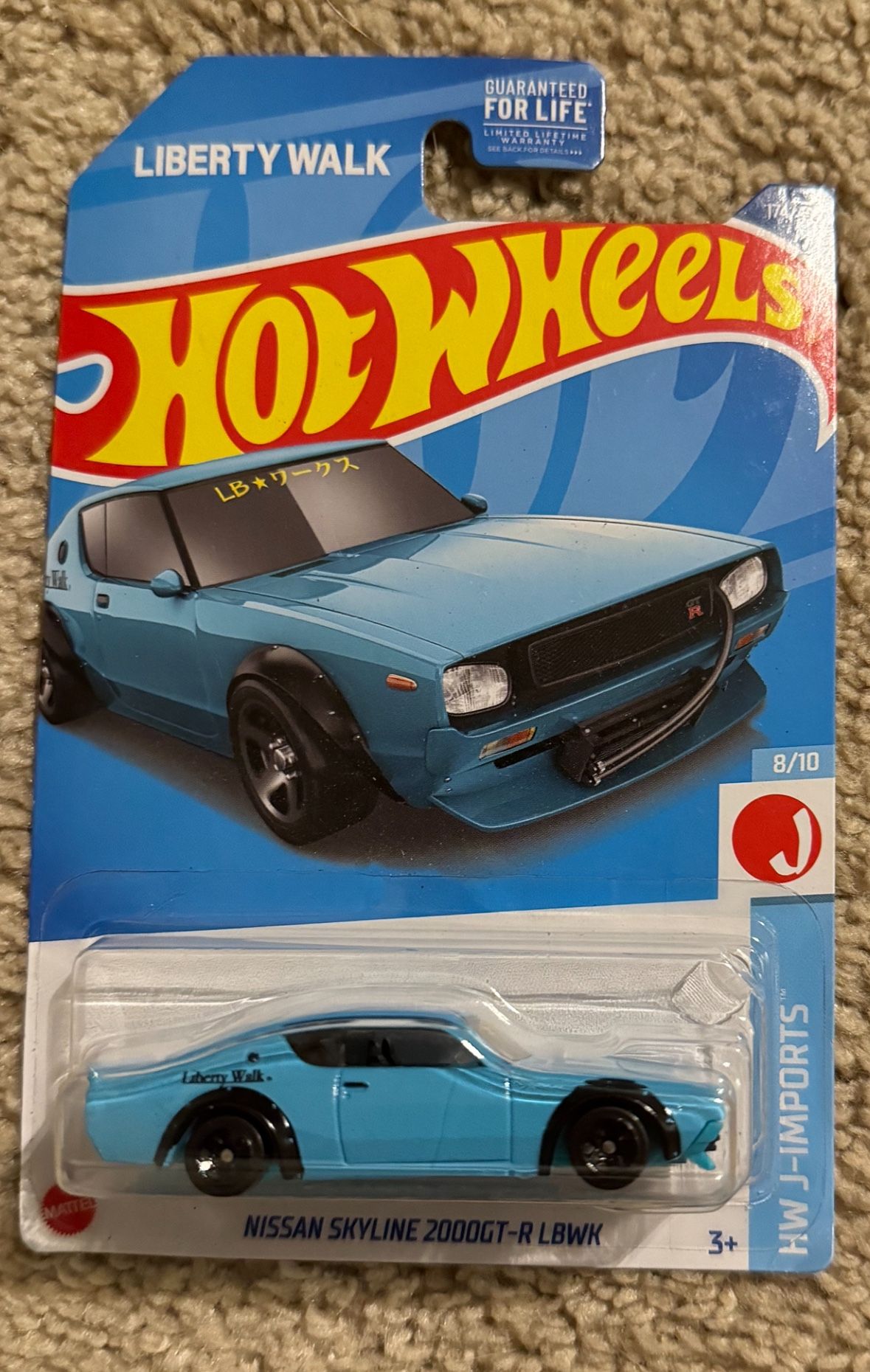 Hot Wheels Nissan Skyline2000GT-R LBWK