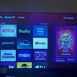 55in TCL Roku Tv