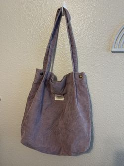 Free Corduroy Tote Bag
