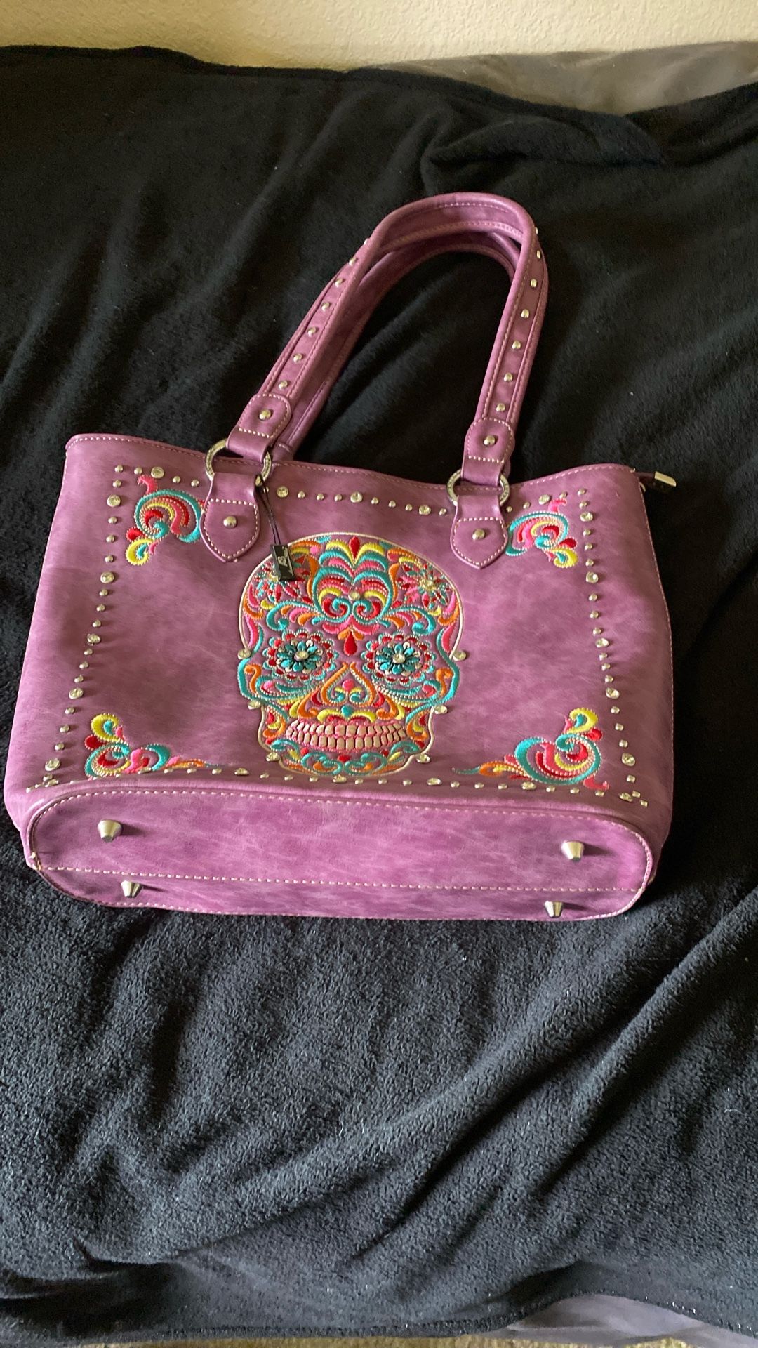Purse And matching wristlet wallet