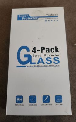 Yootech 4-Pack Tempered Glass Screen Protector