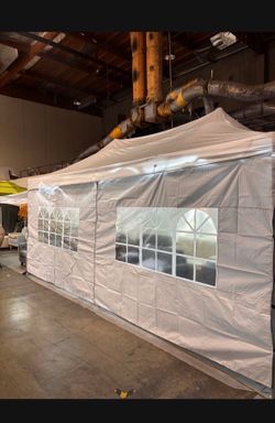 New In Box 420D Sidewalls ONLY for 10x20 Frame In White