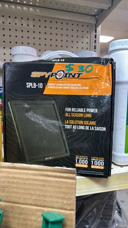 Spypoint SPLB-10 Compact Lithium Battery Solar Panel