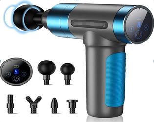 Massage Gun deep tissue percussion massager for muscle relaxation and neck back