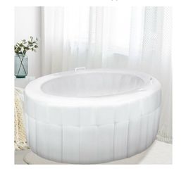 Yoande Large Birth Pool With Liner, 65" L X 55" W X 26" H