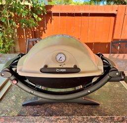 Weber Q 120 portable BBQ propane grill