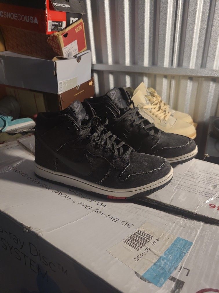 Nike Dunk Denim Black 