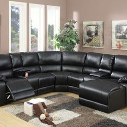 Reclining Sofa Motion Sectional (F6745)