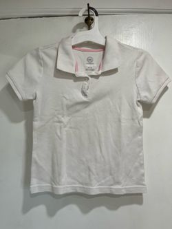 Wonder Nation Girls' Polo Uniform Shirt
