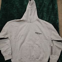 Fear Of God gray Essentials Hoodi