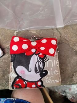 Minnie Mouse Kiss-Lock Mini Purse