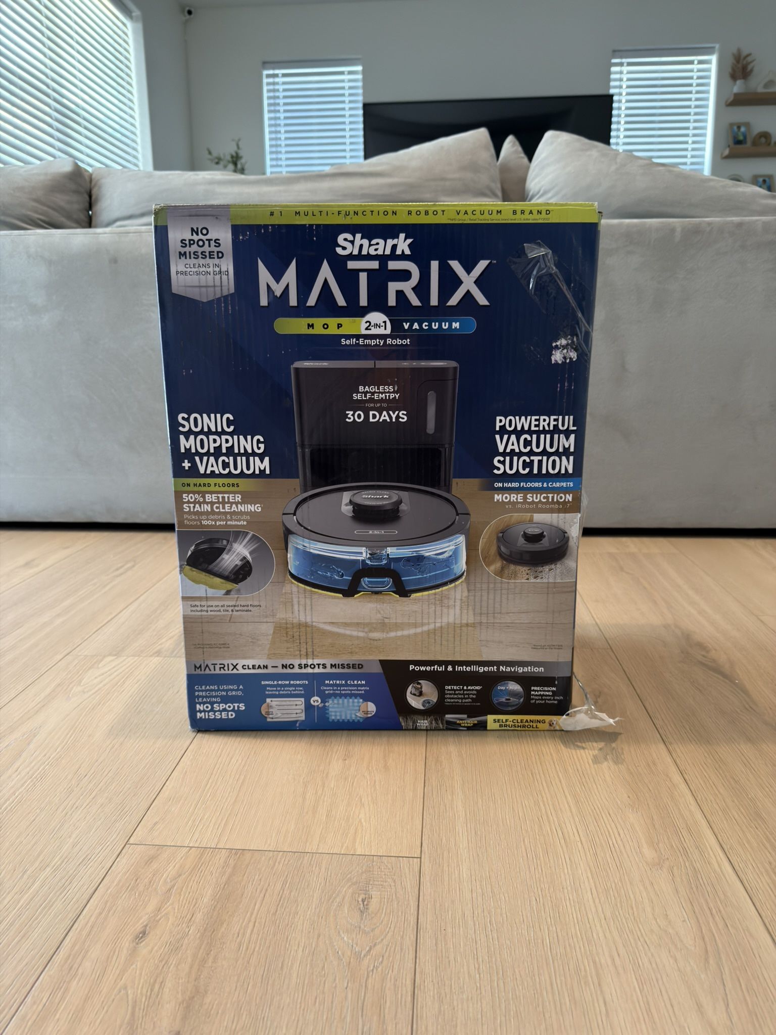 Shark Matrix 2 In 1 Robot Mop And Vacuum