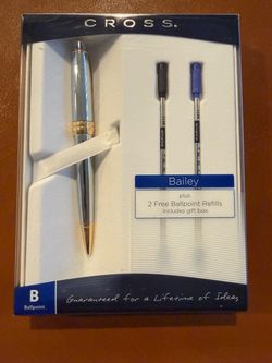 Cross Bailey Ballpoint Pen in Medalist chrome New