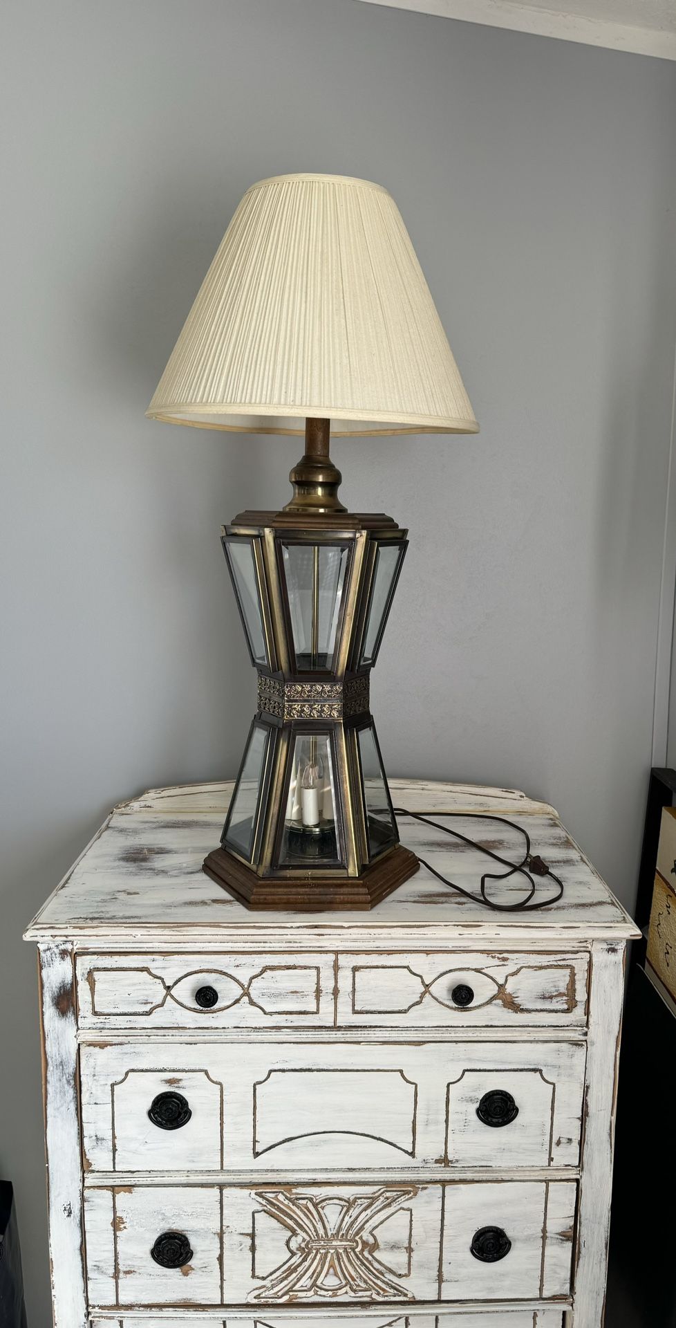1960s Lantern Style Lamp