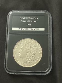 1921 Morgan Silver Dollar Philadelphia Mint