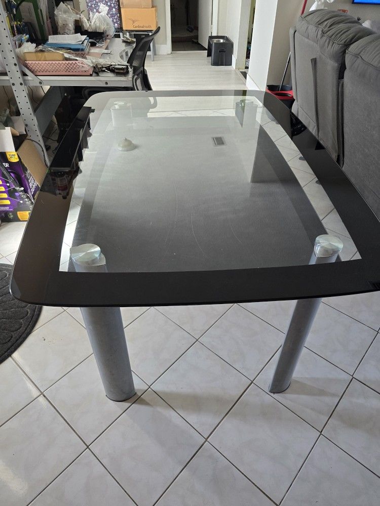 Glass Kitchen Table