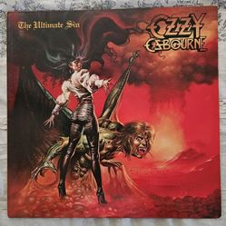 Ozzy Osbourne Ultimate Sin Vinyl Album