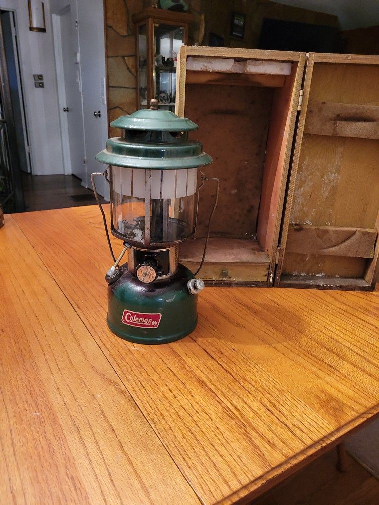 Vintage 220j 2 Mantle Lantern