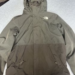Boys L 14/16 Noth Face Winter Coat 