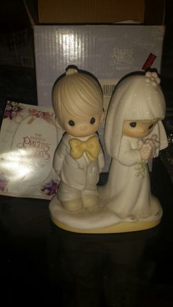 Precious Moments wedding porcelain figurine