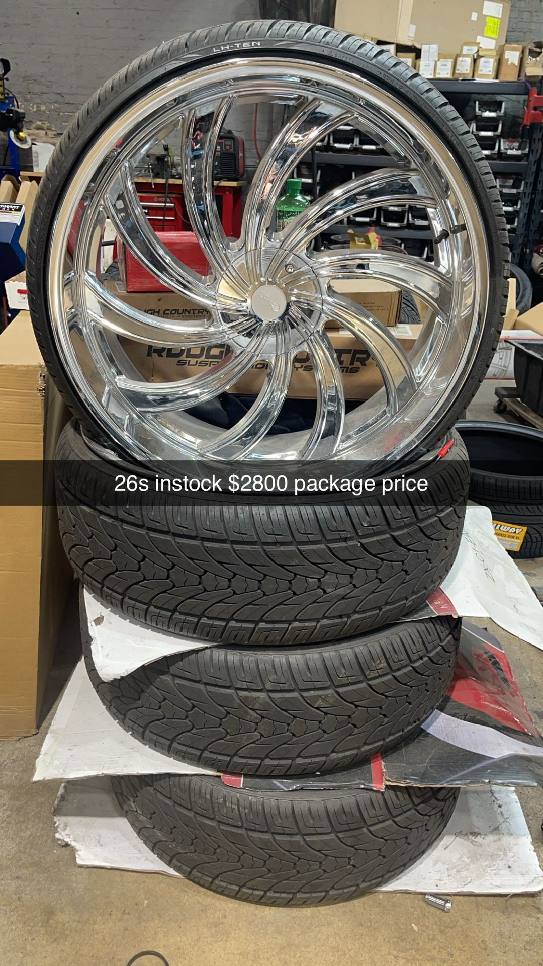 26 Inch Package Price 