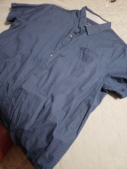 Slim fit XL men shirt