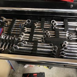 Modular Magnetic Wrench Toolbox Organizer