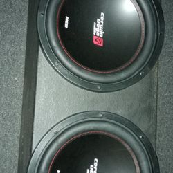 Brand New Ported Enclosure With Two Subwoofers- See Pictures 