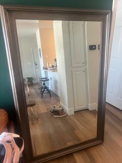 Large floor mirror