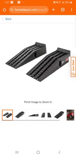 Black Widow Plastic Ramps New In Box Never Opened