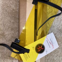Yellow Night Driving Car Visor Extender